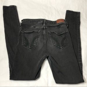 Black Hollister high waist skinny jeans size 1